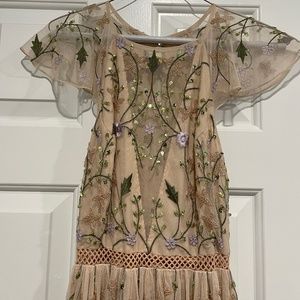 ASOS Embroidered Maxi Dress